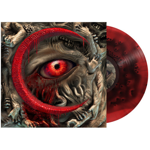 Oceano Living Chaos LP (Translucent Red/Black Ice Cloudy Vinyl) 2