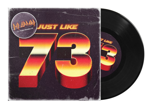 Def Leppard Just Like 73 45rpm 7" Vinyl 2