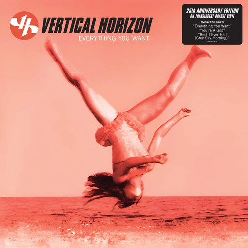 Vertical Horizon Everything You Want (25th Anniversary) LP (Translucent Orange Vinyl) 1