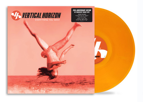 Vertical Horizon Everything You Want (25th Anniversary) LP (Translucent Orange Vinyl) 2