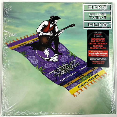 Grateful Dead Dick's Picks Volume Twelve - Providence u0026 Boston 1974  Hand-Numbered Limited Edition 180g 6LP