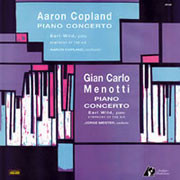 Copland & Menotti Piano Concerto 180g LP (Pre-owned, EX) 1