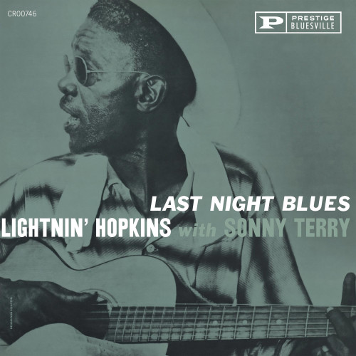 Lightnin' Hopkins with Sonny Terry Last Night Blues (Bluesville Acoustic Sounds Series) 180g LP 1
