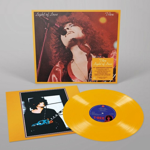 T. Rex Light of Love (50th Anniversary Edition) Import LP (Orange Vinyl) 2