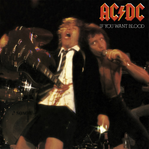 AC/DC If You Want Blood You've Got It LP (Gold Vinyl)