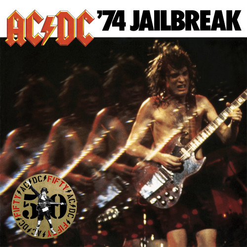 AC/DC '74 Jailbreak LP (Gold Vinyl) 1