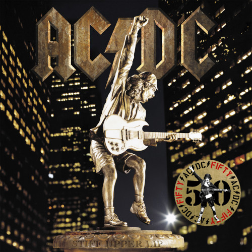 AC/DC Stiff Upper Lip LP (Gold Vinyl) 1