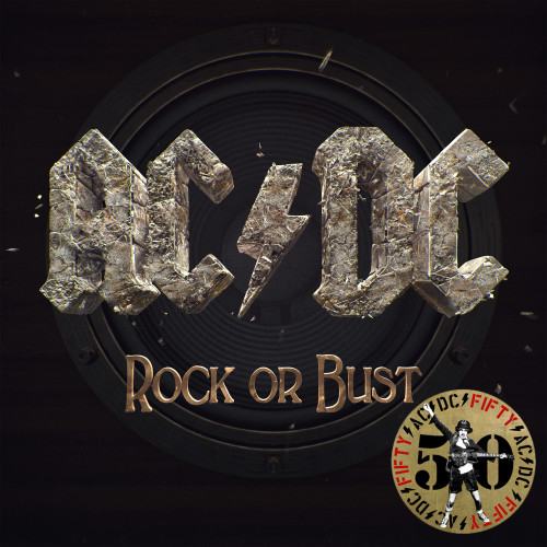 AC/DC Rock or Bust LP (Gold Vinyl) 1
