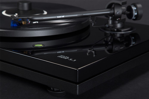 Demo Music Hall MMF-5.3 Turntable with Ortofon 2M Blue MM Cartridge 5.5mV (Black) 3