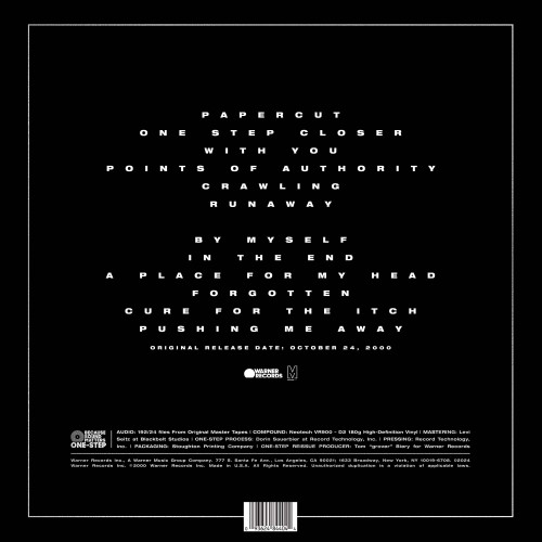 Linkin Park Hybrid Theory One-Step Numbered Limited Edition 180g LP 3