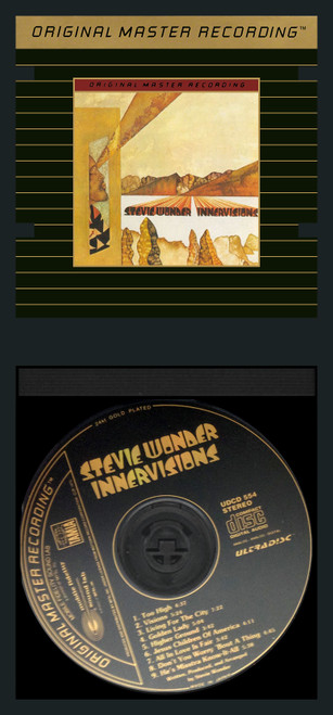 Stevie Wonder Innervisions Gold CD (Long Box) 1