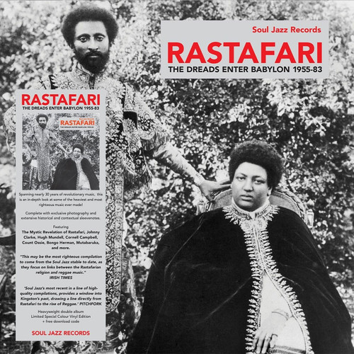 Soul Jazz Records Presents: Rastafari - The Dreads Enter Babylon 1955-83 2LP (Blue Vinyl) 1