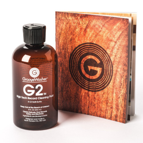 GrooveWasher G2 High Tech Record Cleaning Fluid 8 oz Refill Bottle 1