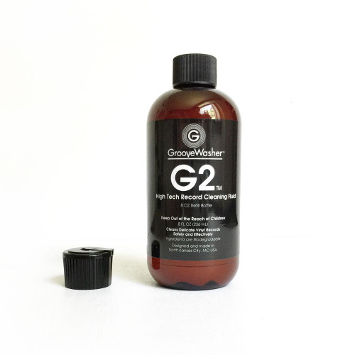 GrooveWasher G2 High Tech Record Cleaning Fluid 8 oz Refill Bottle 2