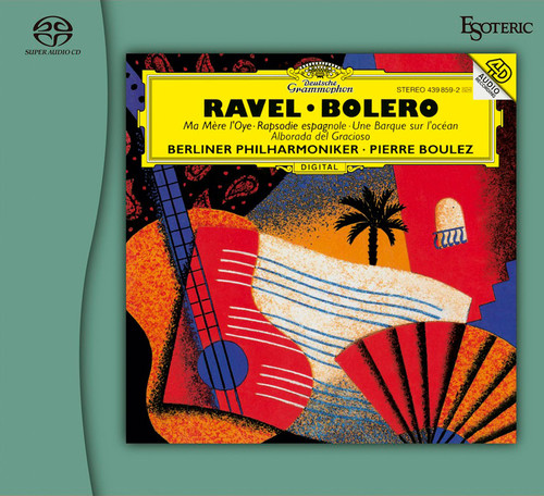 Pierre Boulez & Berliner Philharmoniker Maurice Ravel Bolero Hybrid Stereo Japanese Import SACD 1