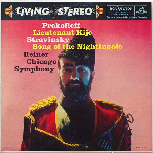 Fritz Reiner Prokofieff & Stravinsky Lieutenant Kije & Song Of The Nightingale 200g 45rpm 4LP Scratch & Dent 1