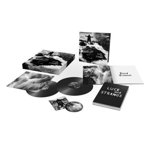 David Gilmour Luck and Strange Deluxe 180g 2LP, Blu-Ray Audio & Book Box Set 1