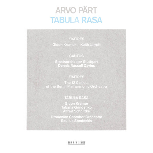 Arvo Part Tabula Rasa LP 1