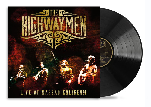 The Highwaymen Live at Nassau Coliseum LP 2