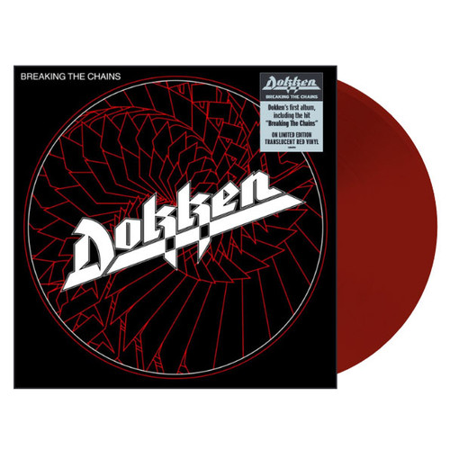 Dokken Breaking the Chains LP (Translucent Red Vinyl) 1