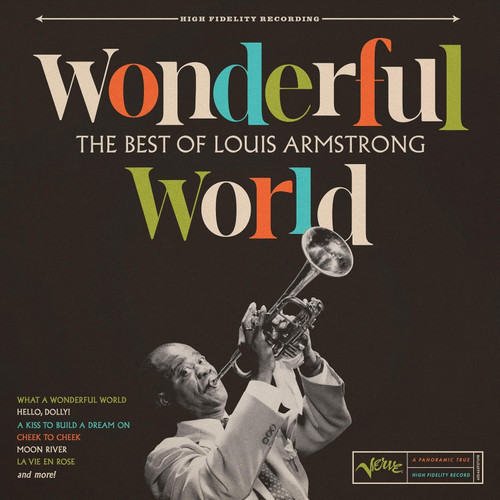 Louis Armstrong Wonderful World: The Best of Louis Armstrong LP 1