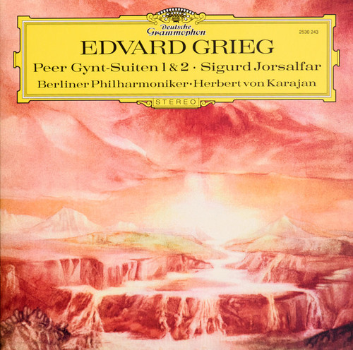 Herbert von Karajan Grieg: Peer Gynt Suiten 1 & 2 / Sigurd Jorsalfar (Original Source Series) Numbered Limited 180g LP 1