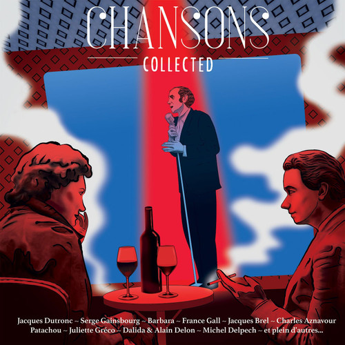 Chansons Collected Numbered Limited Edition 180g Import 2LP (Red & Blue Vinyl) (Pre-owned, VG+) 1