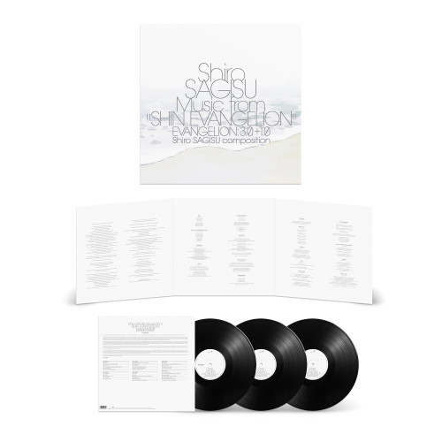 Shiro SAGISU Music from "SHIN EVANGELION" EVANGELION: 3.0+1.0 3LP 2