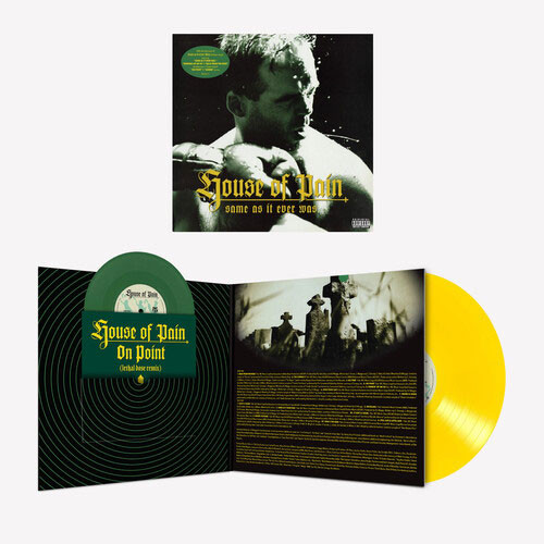 House of Pain Same As It Ever Was (30th Anniversary) LP (Yellow Vinyl) & 45rpm 7" Vinyl Single (Green Vinyl) 2