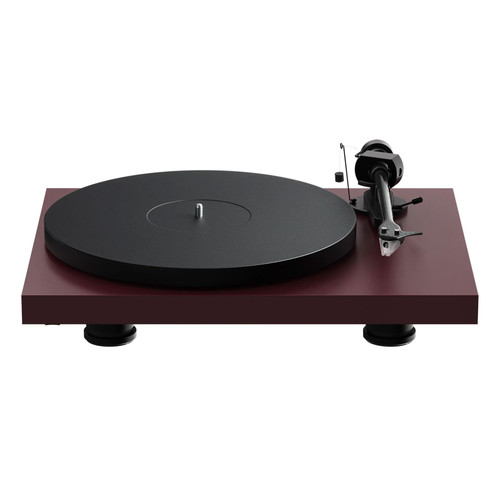 Pro-Ject Debut EVO 2 Hi-Fi Turntable with Pick It EVO MM Cartridge (Satin Red Wine, Other Colors Available Upon Request) 1