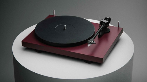 Pro-Ject Debut EVO 2 Hi-Fi Turntable with Pick It EVO MM Cartridge (Satin Red Wine, Other Colors Available Upon Request) 2