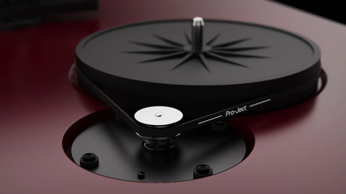 Pro-Ject Debut EVO 2 Hi-Fi Turntable with Pick It EVO MM Cartridge (Satin Red Wine, Other Colors Available Upon Request) 6