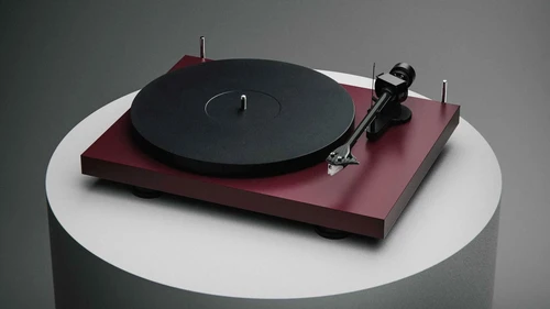 Pro-Ject Debut EVO 2 Hi-Fi Turntable with Pick It EVO MM Cartridge (Satin Red Wine, Other Colors Available Upon Request) 2