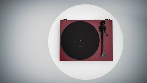Pro-Ject Debut EVO 2 Hi-Fi Turntable with Pick It EVO MM Cartridge (Satin Red Wine, Other Colors Available Upon Request) 8