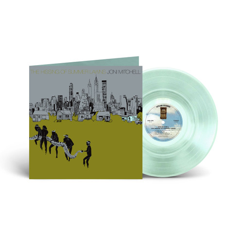 Joni Mitchell The Hissing of Summer Lawns LP (Bottle-Green Clear Vinyl) 1