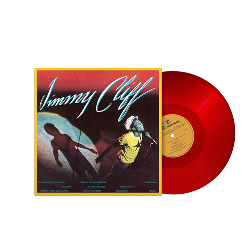 Jimmy Cliff In Concert: The Best of Jimmy Cliff LP (Transparent Red Vinyl) 1