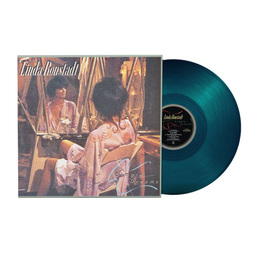 Linda Ronstadt Simple Dreams LP (Sea Blue Vinyl) 1