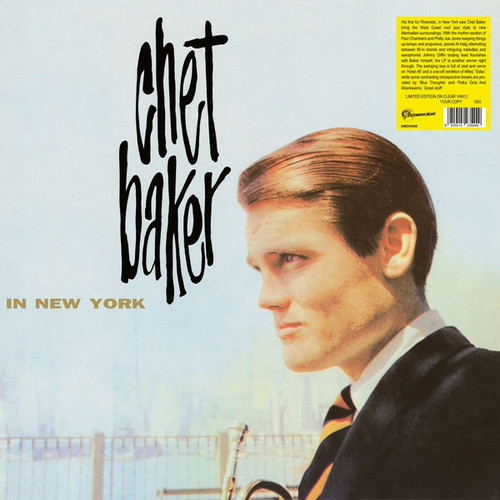 Chet Baker In New York Hand-Numbered Limited Edition Import LP (Clear Vinyl) 1