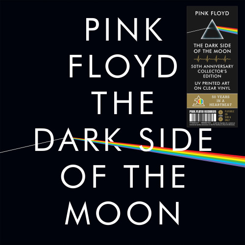 Pink Floyd The Dark Side of the Moon (50th Anniversary) 180g 2LP (UV Printed Clear Vinyl) 2