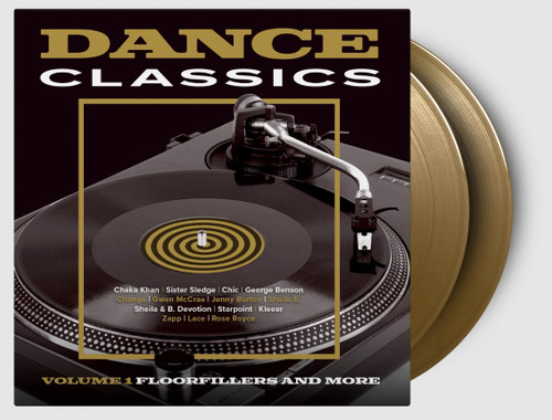 Dance Classics Volume 1: Floorfillers and More 180g Import 2LP (Gold Vinyl) 2