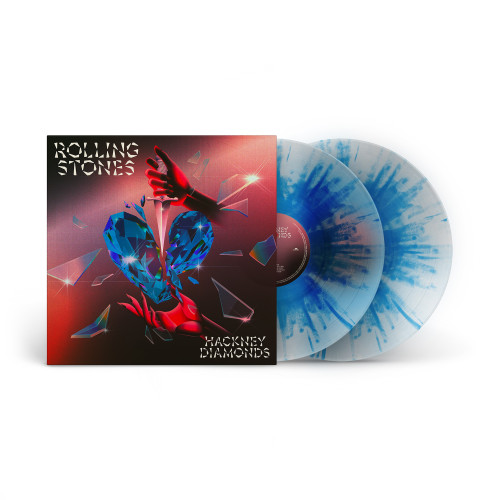 Rolling Stones Hackney Diamonds (1 Year Anniversary Edition) 180g 2LP (Clear/Blue Splatter Vinyl) 1