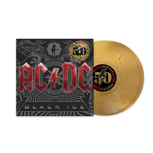 AC/DC Black Ice 2LP (Gold Vinyl) 2
