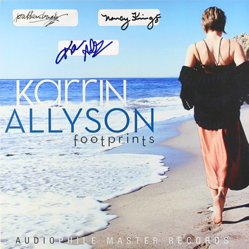 Karrin Allyson Footprints Numbered Limited Edition 180g 2LP (Autographed) (Black Vinyl) #40 1