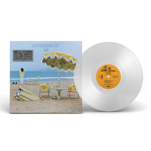Neil Young On the Beach (50th Anniversary) LP (Clear Vinyl) 1