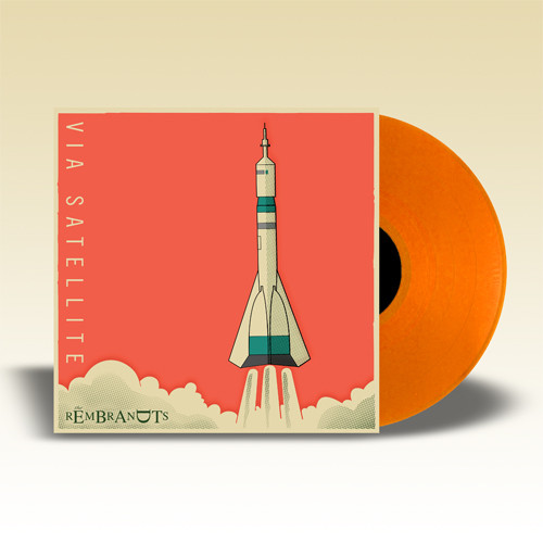 The Rembrandts Via Satellite LP (Orange Vinyl) 2