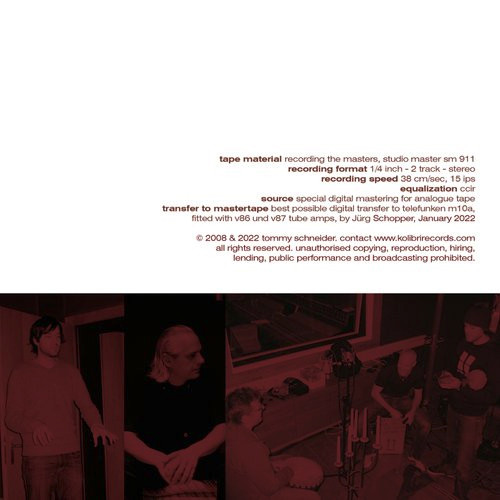 Tommy Schneider & Friends Plan B3 Master Quality Reel To Reel Tape (2 Reels) 3