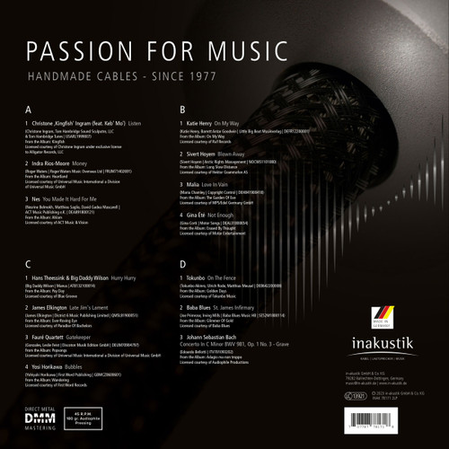 inakustik - Passion for Music DMM 180g 45rpm Import 2LP 2