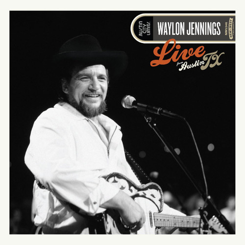 Waylon Jennings Live from Austin, TX '84 LP (Silver & Gold Vinyl) 1