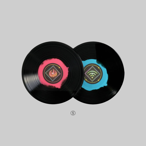 Deniz Akbulut CrossCode (Original Soundtrack) 2LP (Pink & Blue Color-in-Color Vinyl) 3
