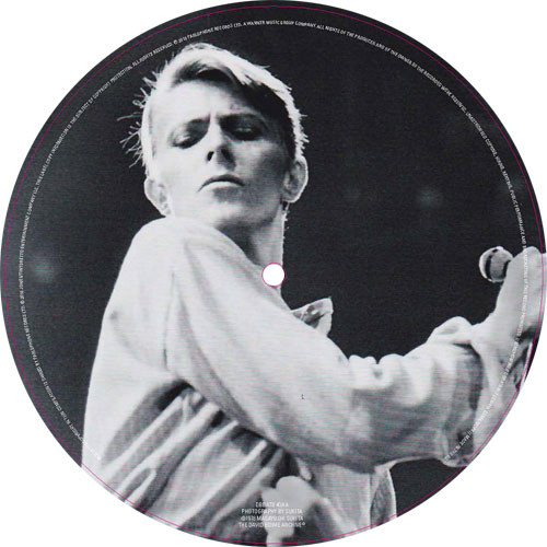 David Bowie Beauty and The Beast 45rpm 7" Vinyl (Picture Disc) 2